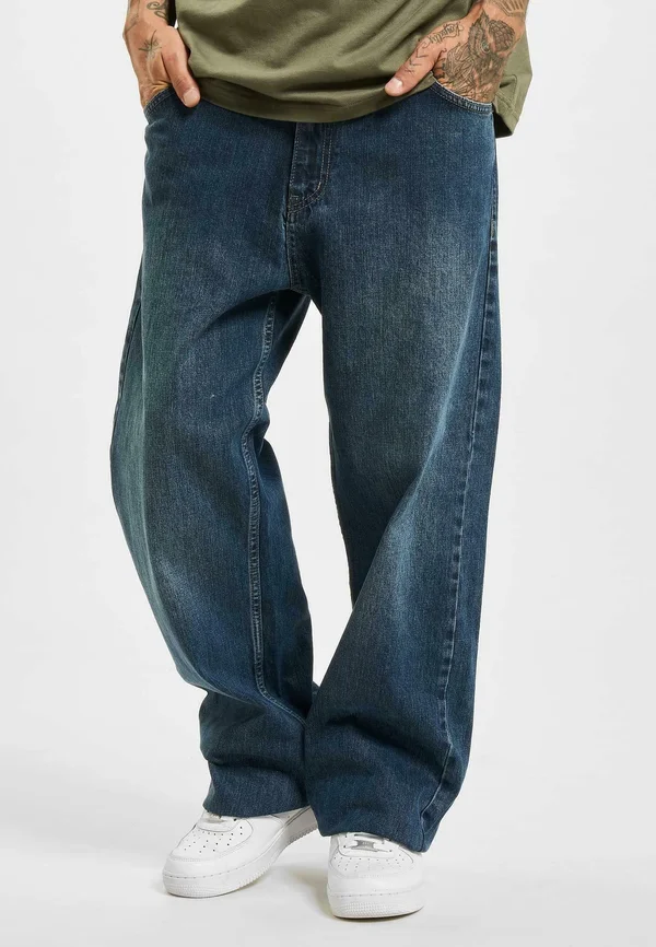 BAGGY - Relaxed fit jeans - dark blue