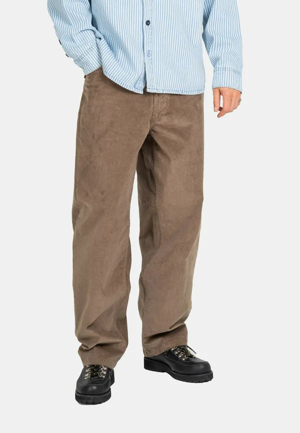 BAGGY - Trousers - lichen square cord