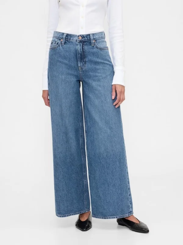 BAGGY - Wide Leg - medium wash