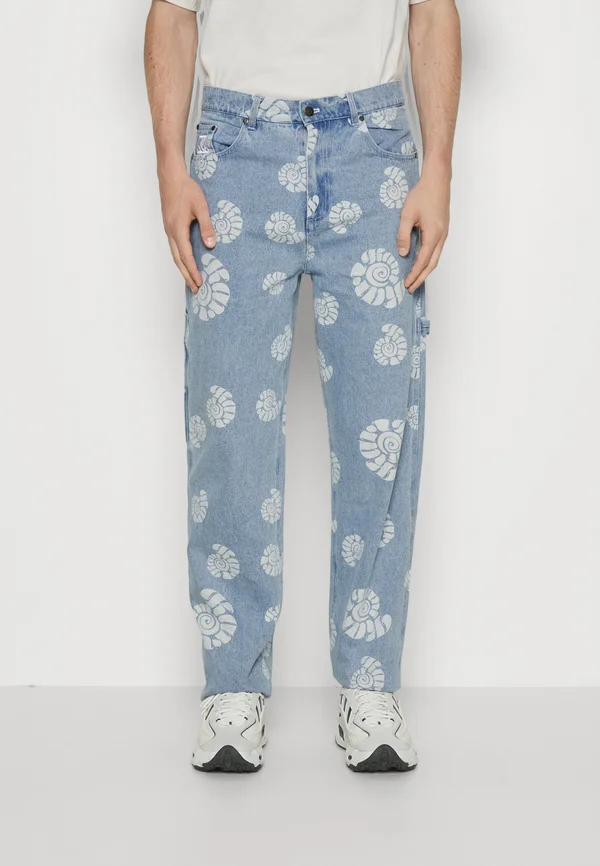 BAGGY WORKWEAR - Relaxed fit jeans - light blue