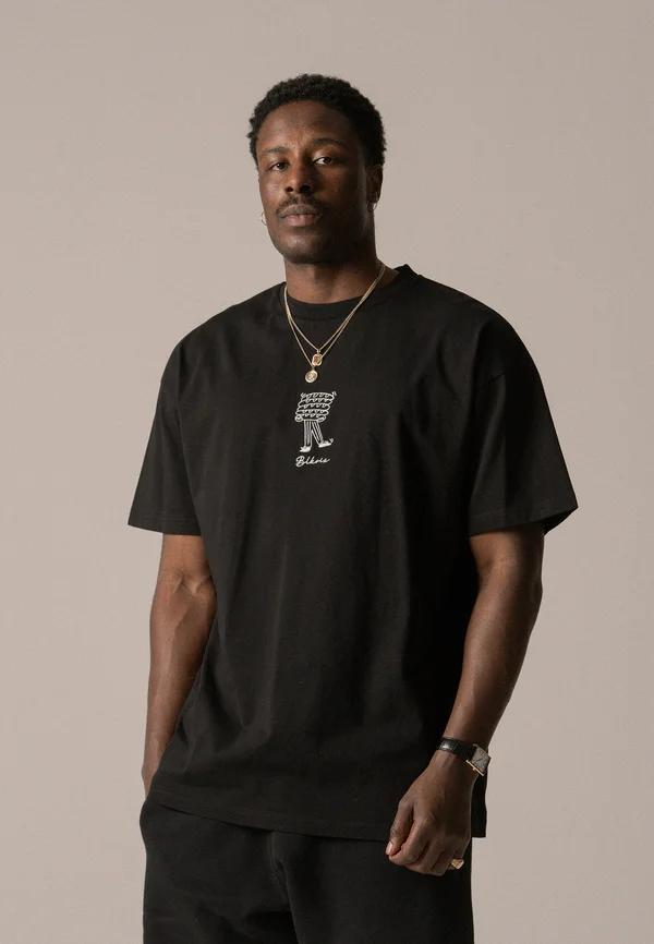 BAKERY TEE UNISEX - Print T-shirt - black