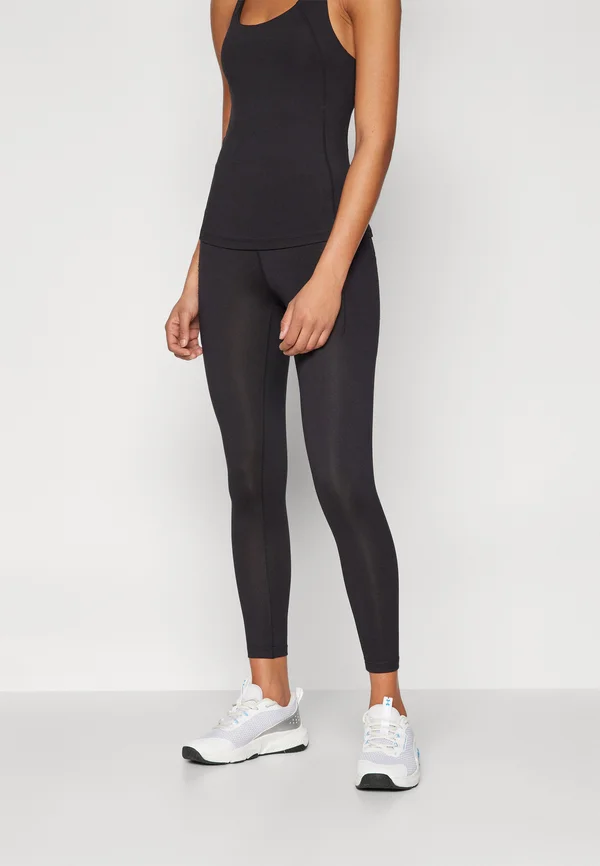 BALANCE COMPRESSION HIGH WAIST 7/8 WITH FLOATING POCKETS - Leggings - black