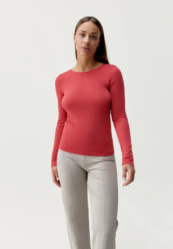 BALASANA - Long sleeved top - goji
