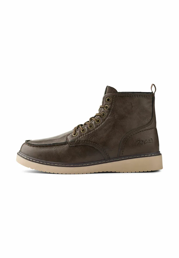 BALDER - Lace-up ankle boots - brown