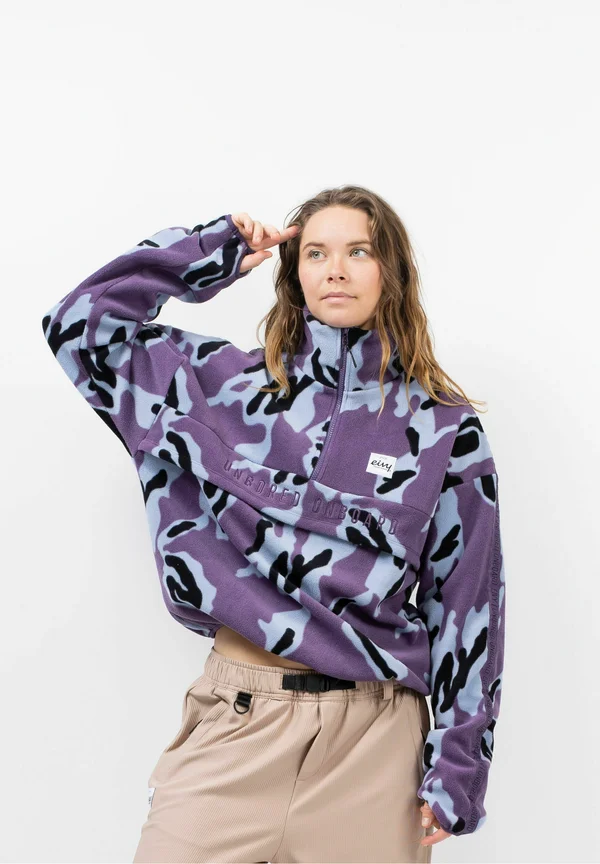 BALL - Fleece jumper - dunkellila