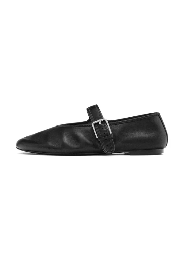 BALLERINAS  - Ankle strap ballet pumps - black
