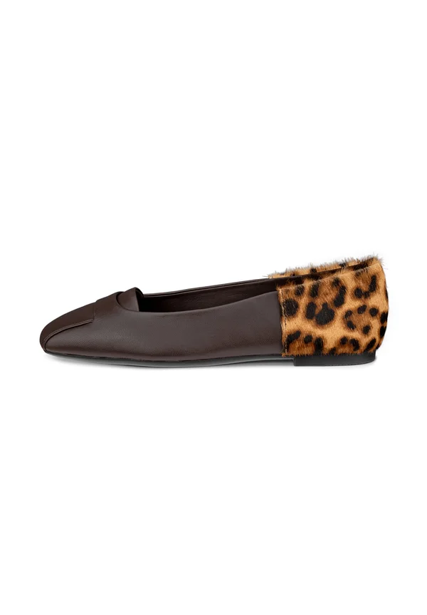 Ballet pumps - black /leopard