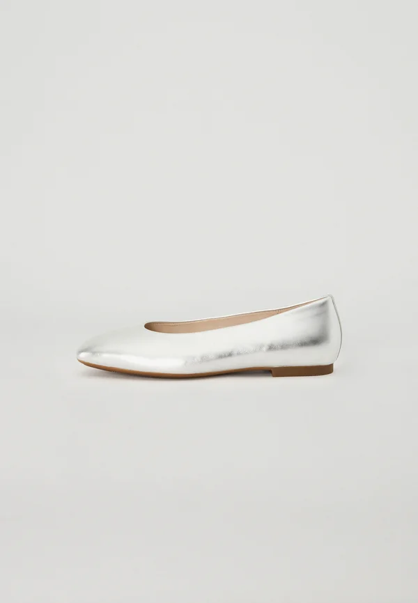 Ballet pumps - silber