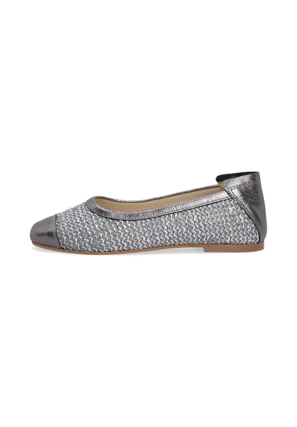 Ballet pumps - silver