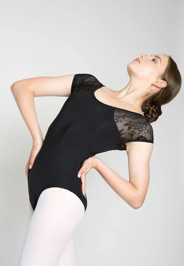 BALLETT TRIKOT MAIKE - Leotard - schwarz