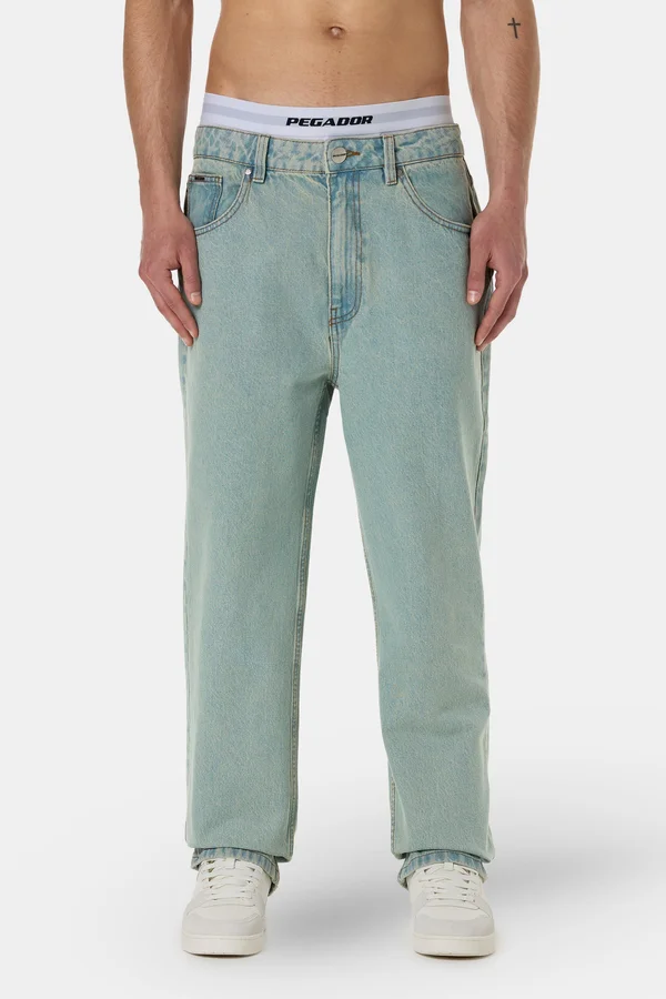 BALTRA - Baggy Jeans - sand washed blue