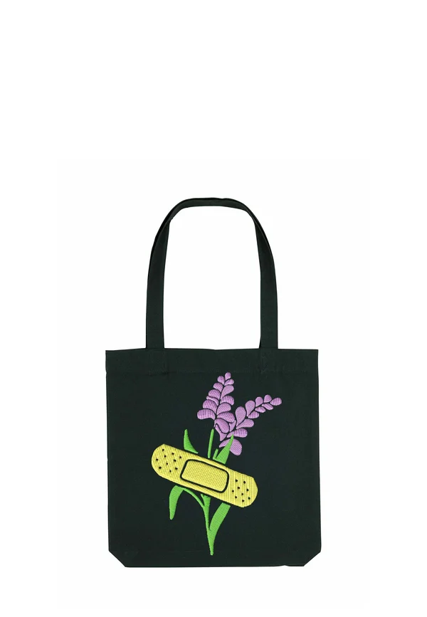 BANDAGE PRINT - Tote bag - black