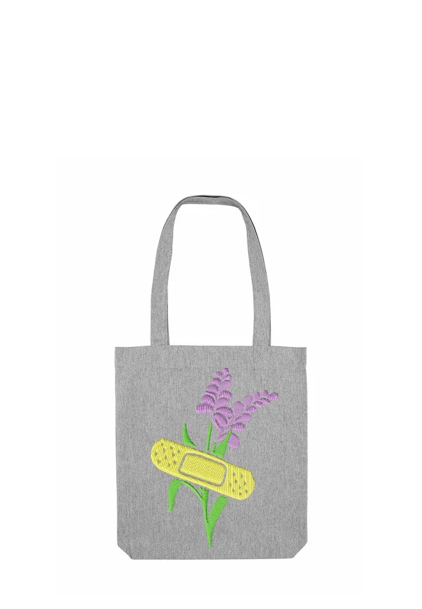 BANDAGE PRINT - Tote bag - mottled grey