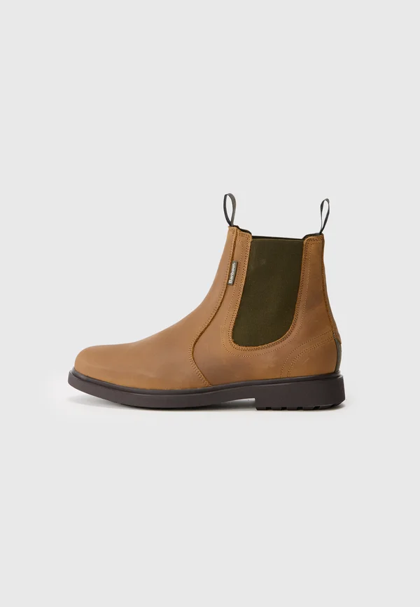 BARBOUR HALE CHELSEA BOOT - Classic ankle boots - tan