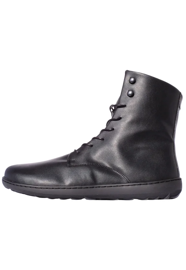 Barefoot Vaey 7 Vegan - Lace-up ankle boots - schwarz