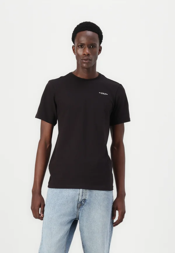 BASE  - Basic T-shirt - schwarz