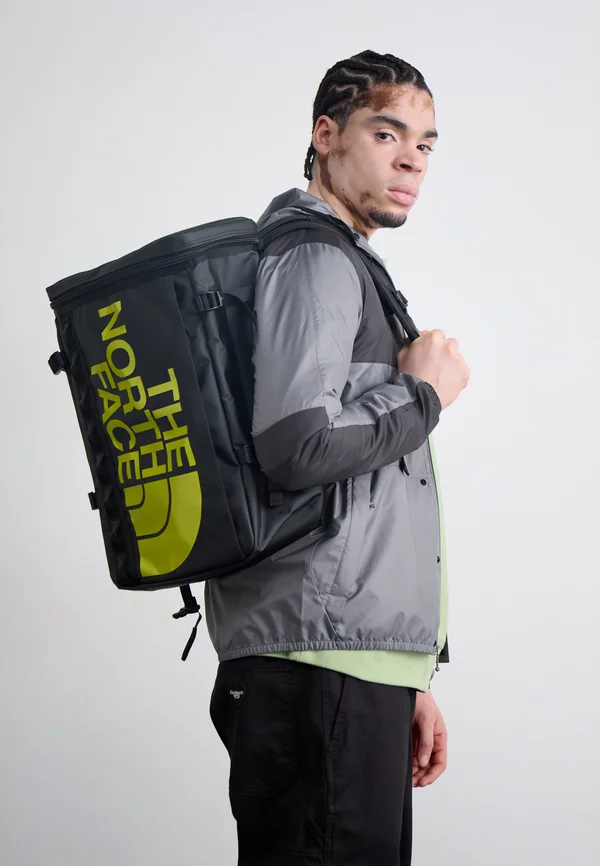BASE CAMP FUSEBOX UNISEX - Rucksack - black/sulphur spring green