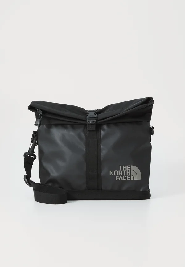 BASE CAMP SHOULDER BAG UNISEX - Cross body bag - black/asphalt grey/smoked pearl
