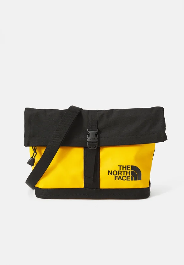 BASE CAMP SHOULDER BAG UNISEX - Cross body bag - summit gold/black
