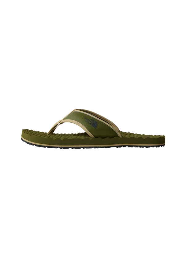 BASE CAMP - T-bar sandals - forest olive forest oli