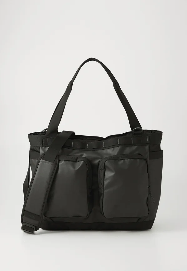 BASE CAMP VOYAGER TOTE UNISEX - Tote bag - black/asphalt grey
