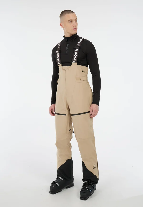 BASE - Ski pants - bamboobeige
