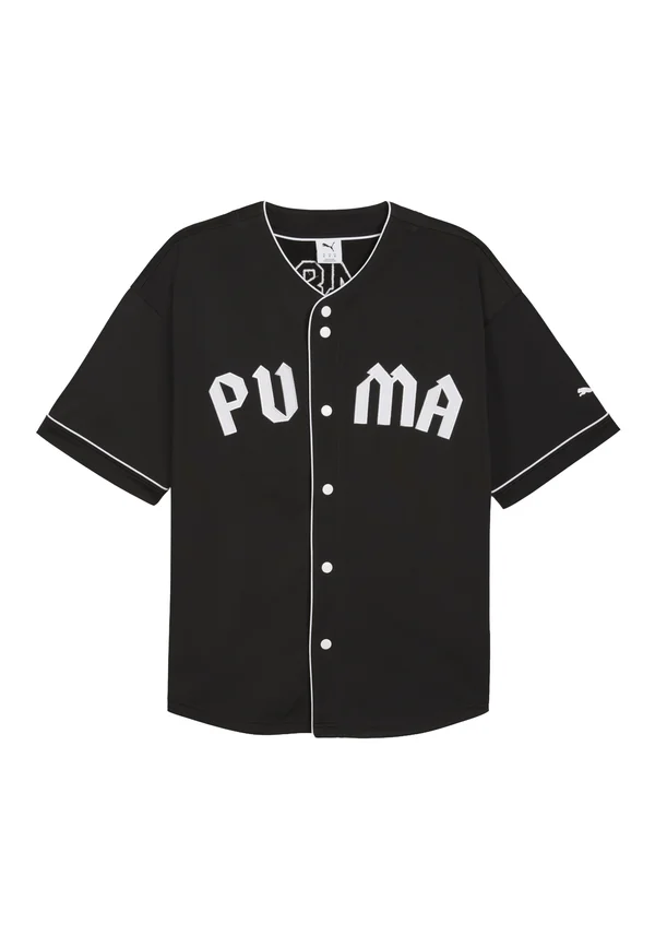 BASEBALL - Print T-shirt - black