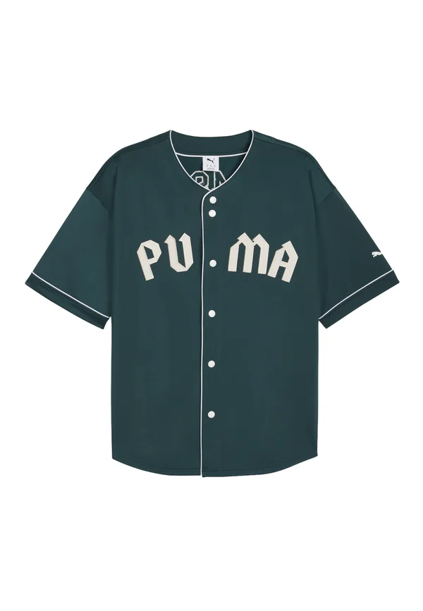 BASEBALL - Print T-shirt - green terrain
