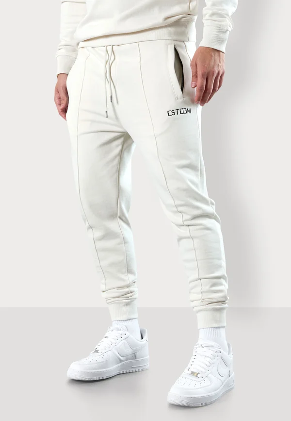 BASIC 2.0 - Tracksuit bottoms - cream