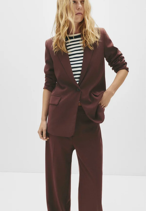 BASIC - Blazer - bordeaux