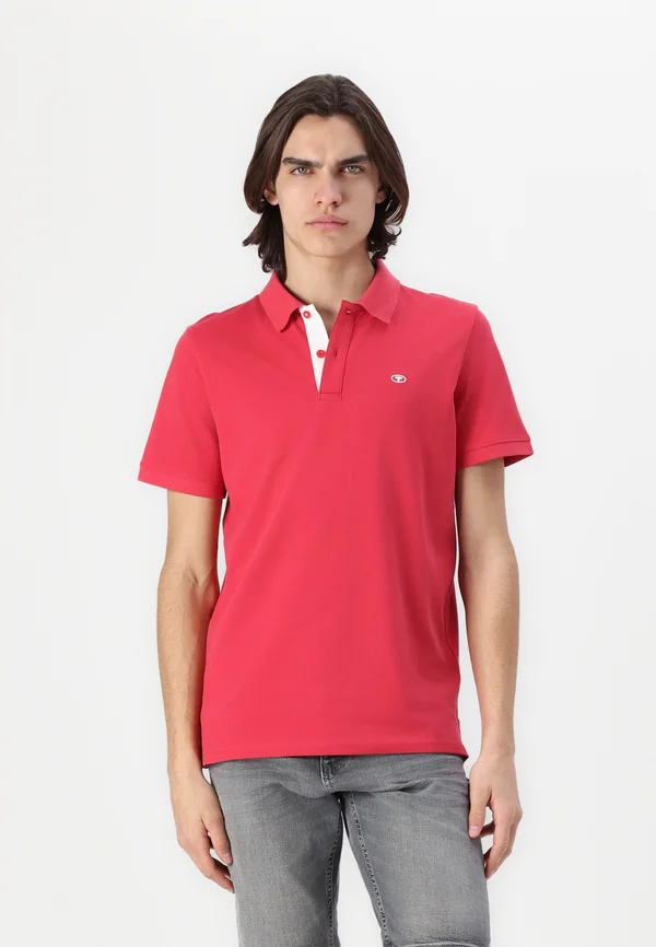 BASIC  - Polo shirt - soft berry red