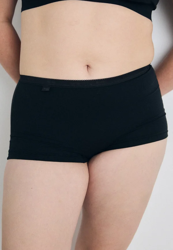 BASIC SHORT - Pants - black