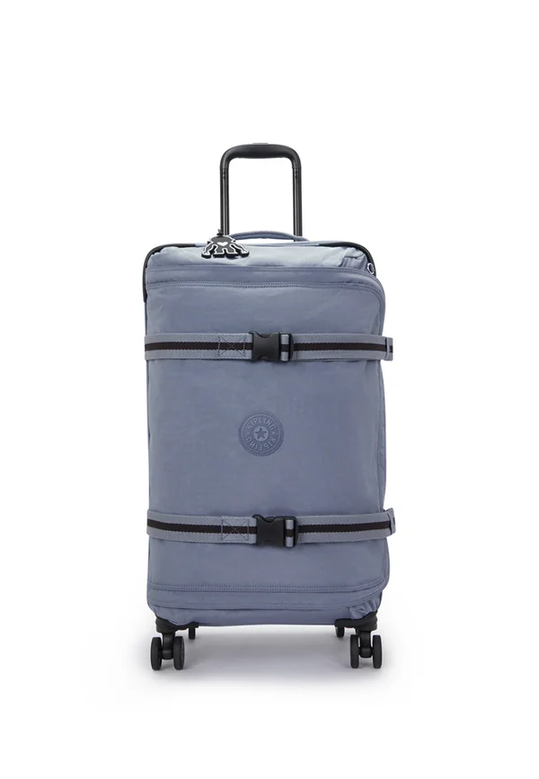 BASIC SPONTANEOUS ROLLEN TROLLEY - Wheeled suitcase - blue stone