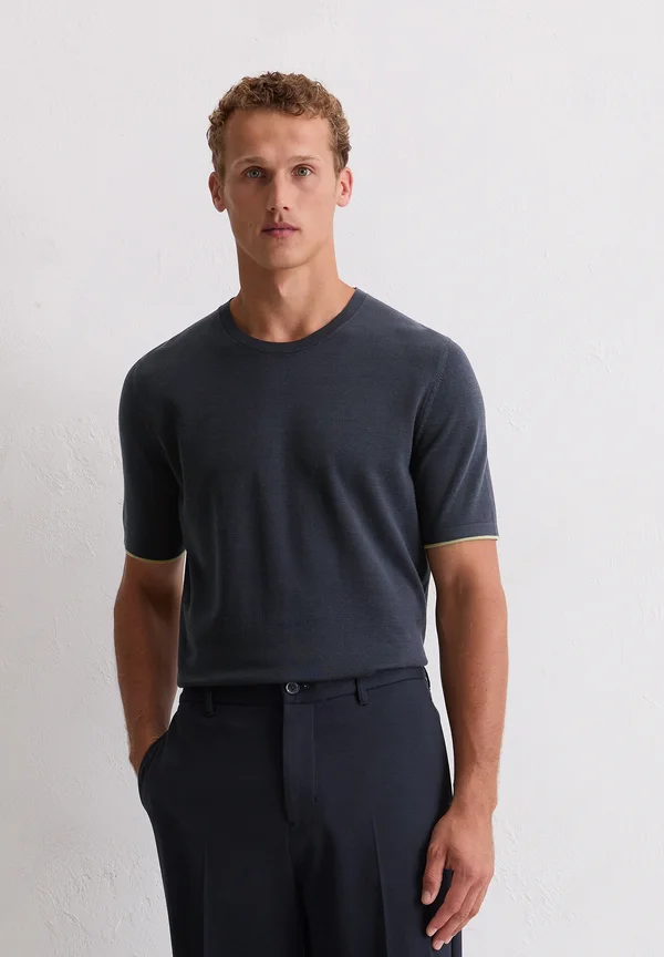 Basic T-shirt - deep night blue