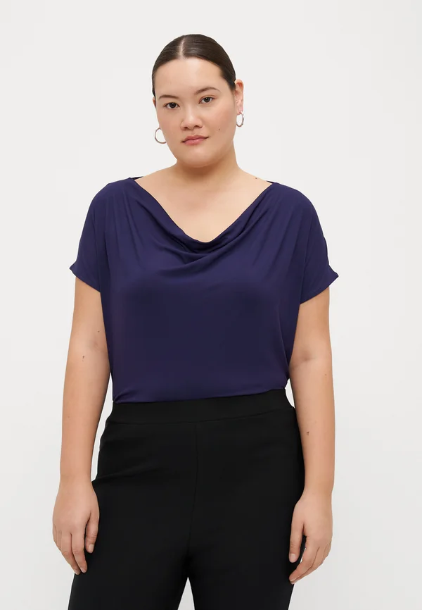 Basic T-shirt - evening blue