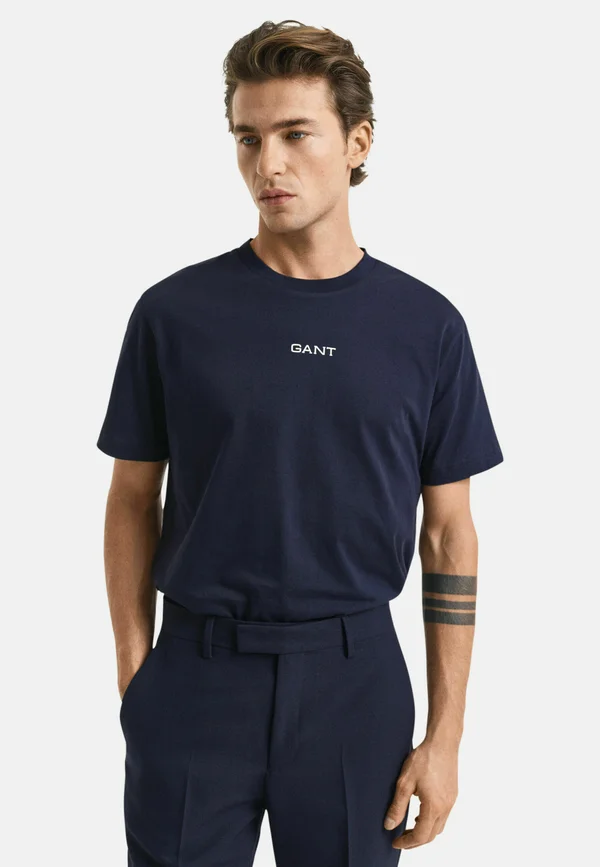 Basic T-shirt - evening blue