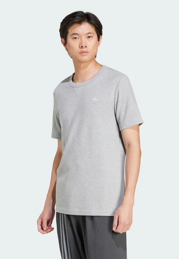 Basic T-shirt - medium grey heather