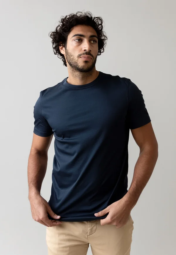 Basic T-shirt - navy