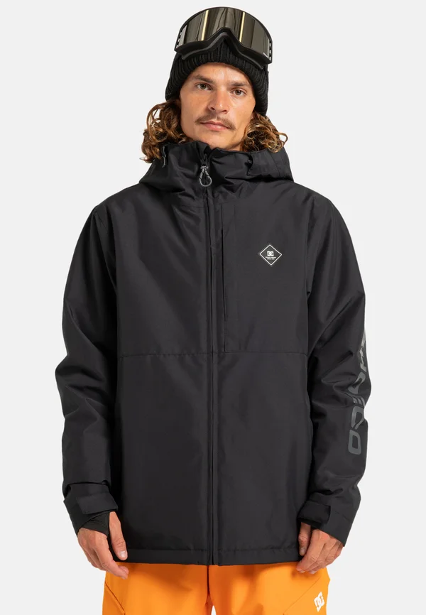 BASIS - FUNKTIONELLE MIT KAPUZE - Snowboard jacket - kvj0 black