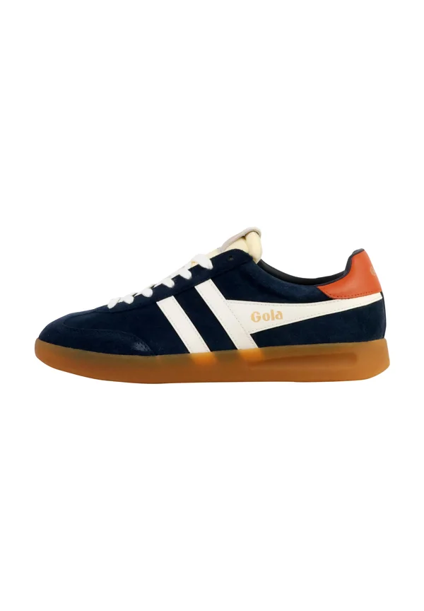 BASKET CYCLONE - Trainers - navy off white mody orange gum