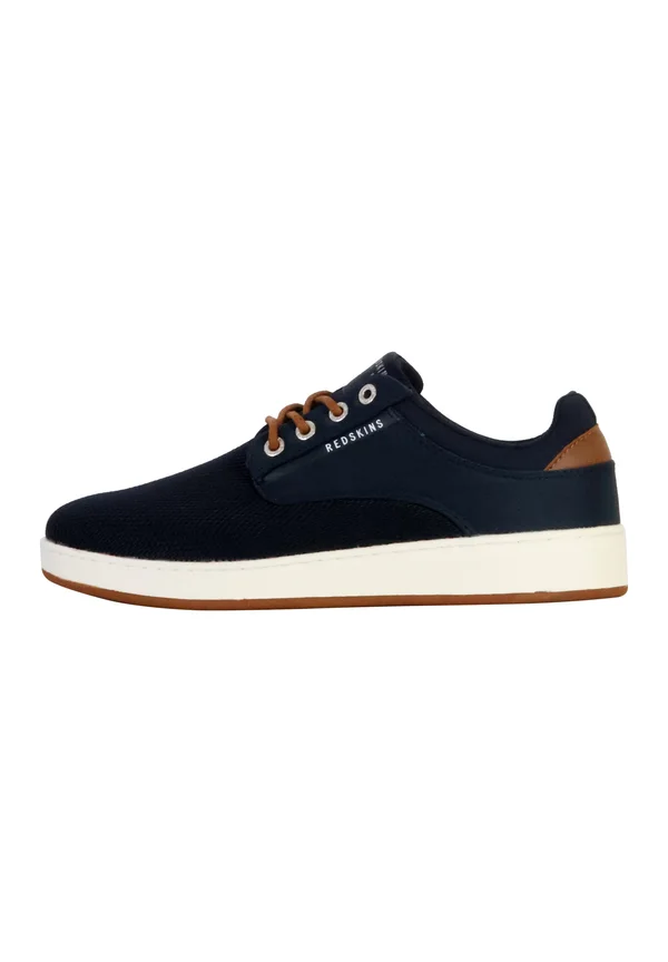 BASKET PACHIRA 2 - Casual lace-ups - marine cognac
