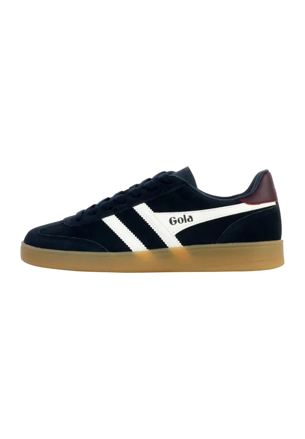 BASKET - Trainers - navy white burgundy gun