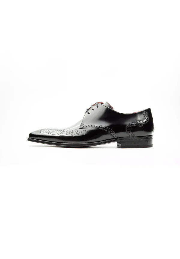 BATON ROUGUE SCARFACE - Smart lace-ups - black