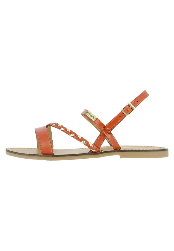 BATRESSE - Sandals - brique or