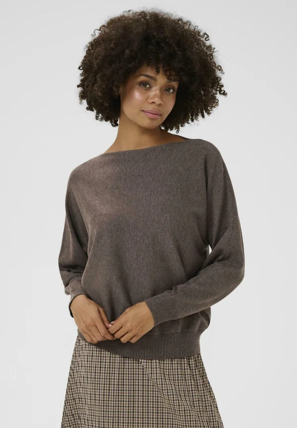 BATWING - Jumper - coffee bean melange