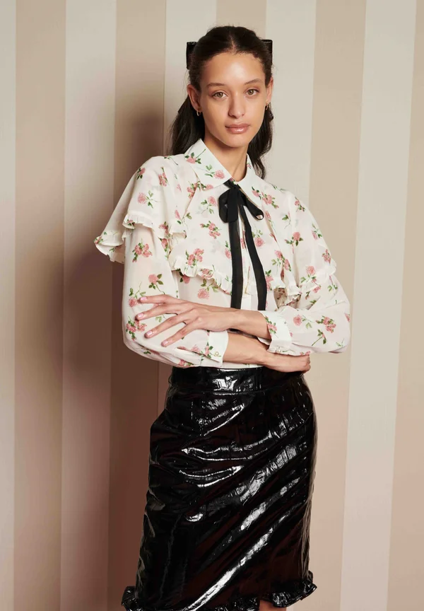 BAY - Button-down blouse - ivory