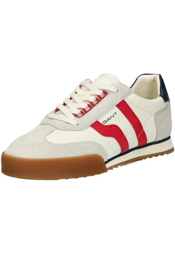 BAYLLE - Trainers - off white/red