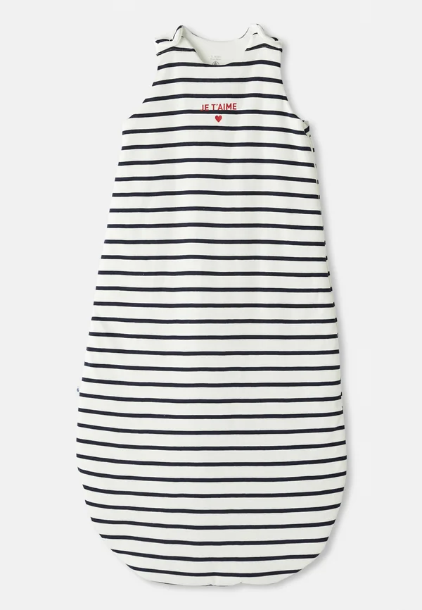 BÉBÉ GIGOTEUSE COTE UNISEX - Baby's sleeping bag - marshmallow/smoking