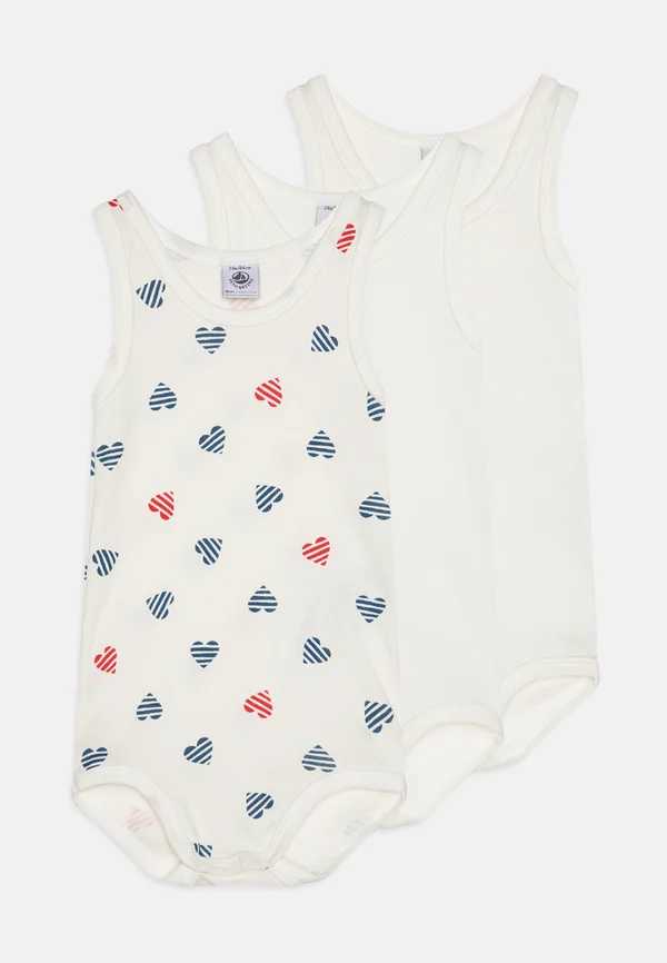 BÉBÉ UNISEX 3 PACK - Body - marshmallow/medieval