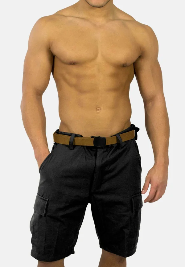 BDU DASHT - Shorts - schwarz